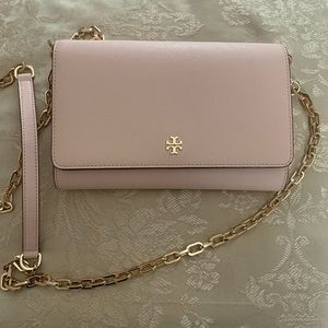 Tory Burch Robinson wallet chain crossbody bag